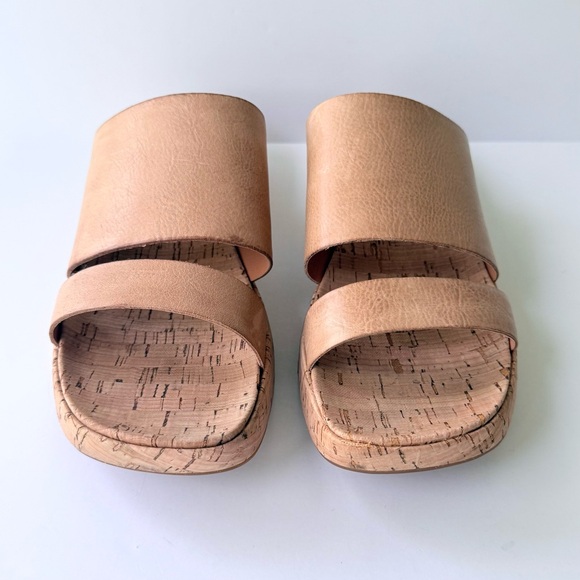 Kork-Ease Alia Slide Sandal In Natural Tan Size 8 - Picture 5 of 14